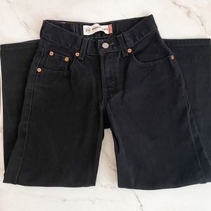 Levi’s // 550 Relaxed Fit Black Jeans